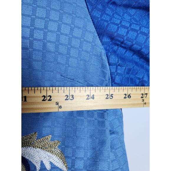 Indigo Moon Womens lined embroidered jacket sz 3X art to wear artsy boho teacher - Picture 7 of 9